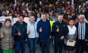 Toluca implementa programa de luminarias en San Andrés Cuexcontitlán