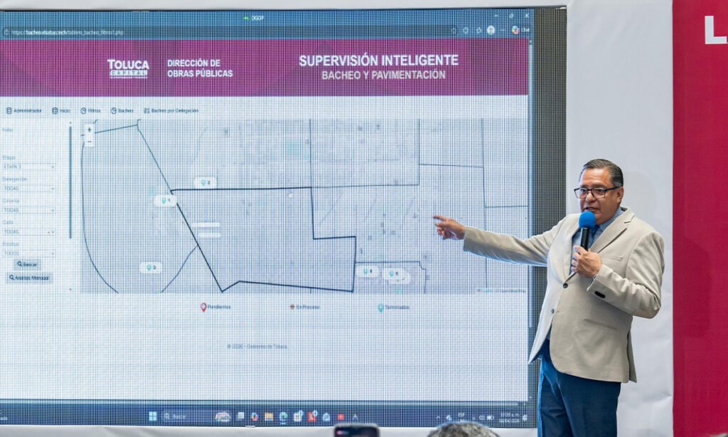Toluca registra avance en rehabilitación de Paseo Lombardo Toledano