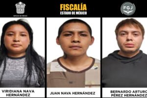 Tres personas condenadas por homicidio en Toluca