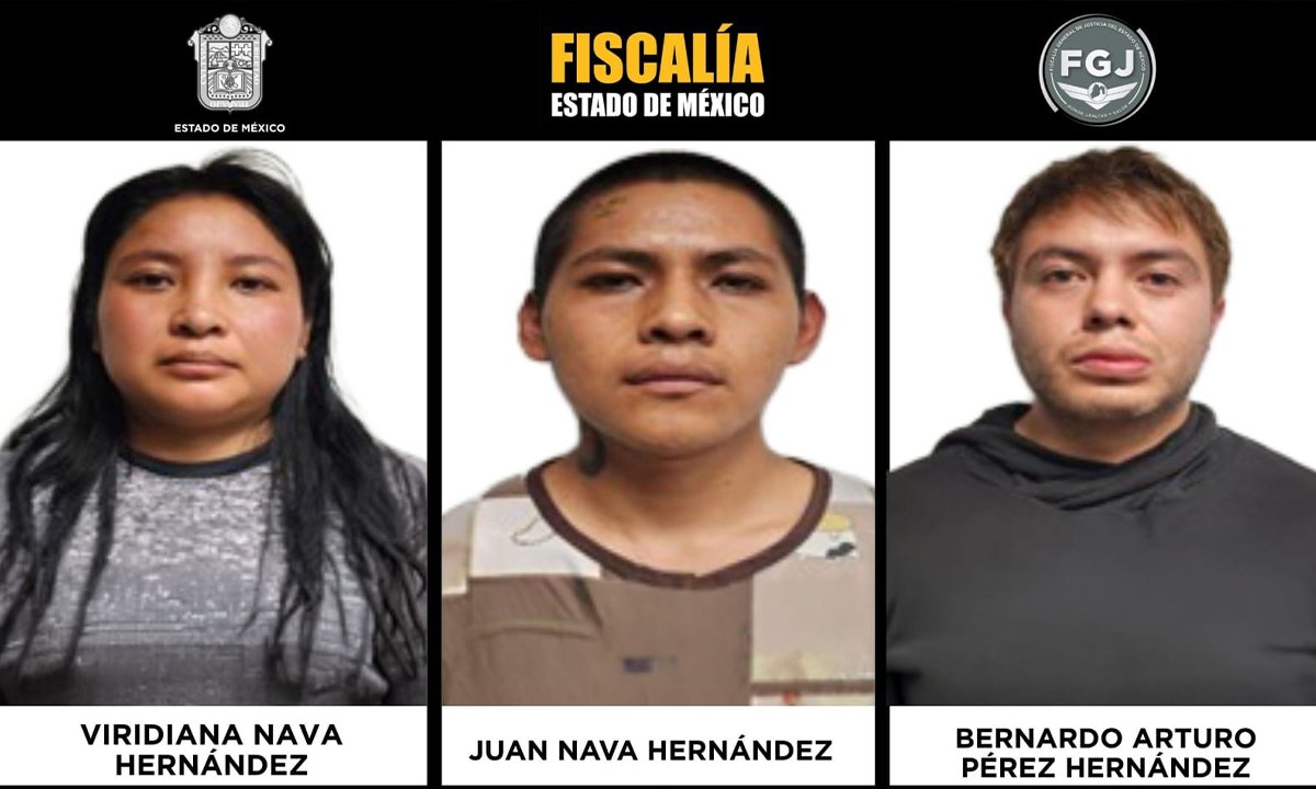 Tres personas condenadas por homicidio en Toluca