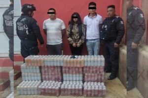 detenidos en Villa Victoria