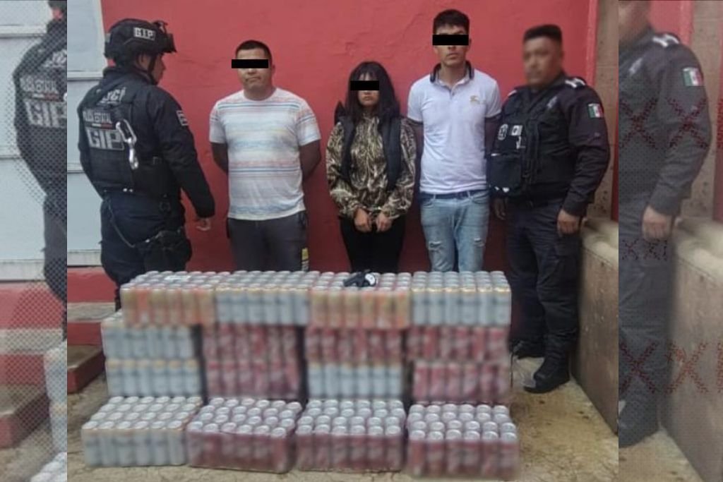 detenidos en Villa Victoria