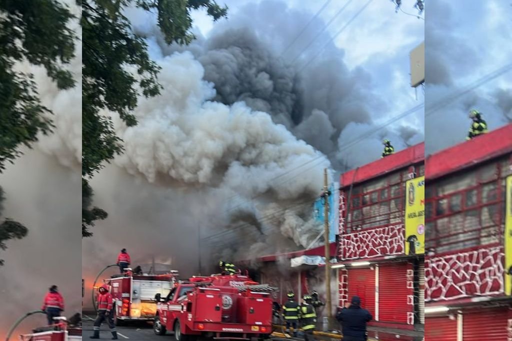 incendio en Toluca