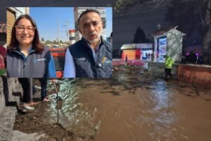 desbordamiento de rio El Arenal