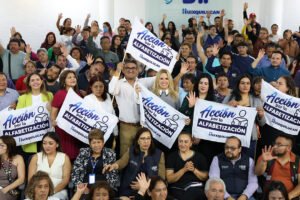 Bandera Blanca contra analfabetismo en Huixquilucan