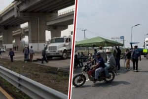 Bloqueos en accesos al AIFA cumplen 30 horas