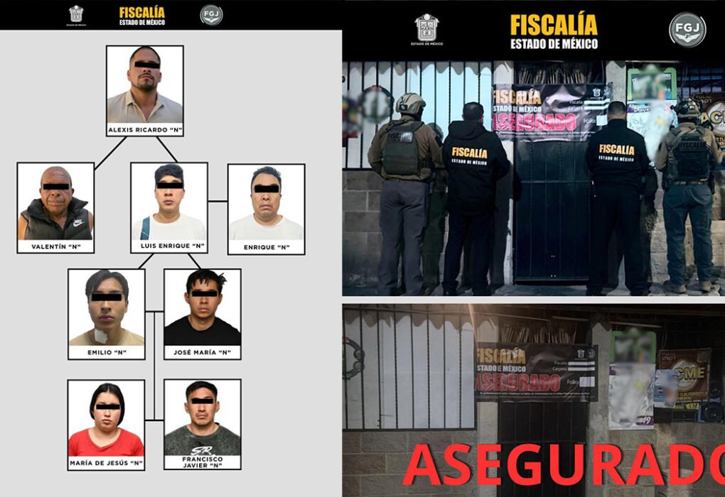 Caen miembros de “Los Julios” en operativos en Edoméx