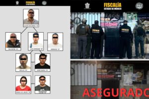 Caen miembros de “Los Julios” en operativos en Edoméx