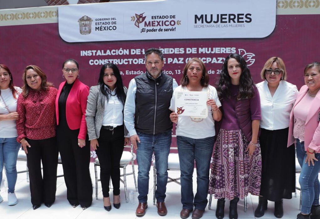 Calimaya participa en la ampliación de la Red de Mujeres Constructoras de Paz