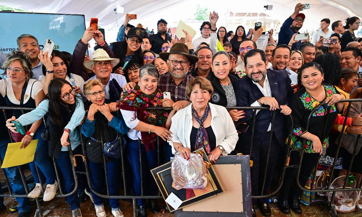 Congresistas del Edoméx acompañan a gobernadora y presidenta en programa del maíz