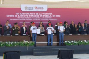 Congreso mexiquense participa en ceremonia por la Batalla de Puebla