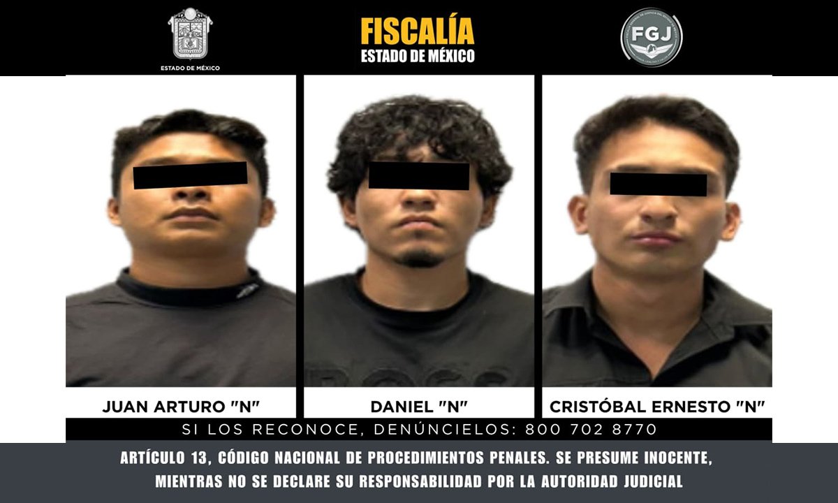 Detenidos por secuestro y abuso sexual de dos menores en Acambay