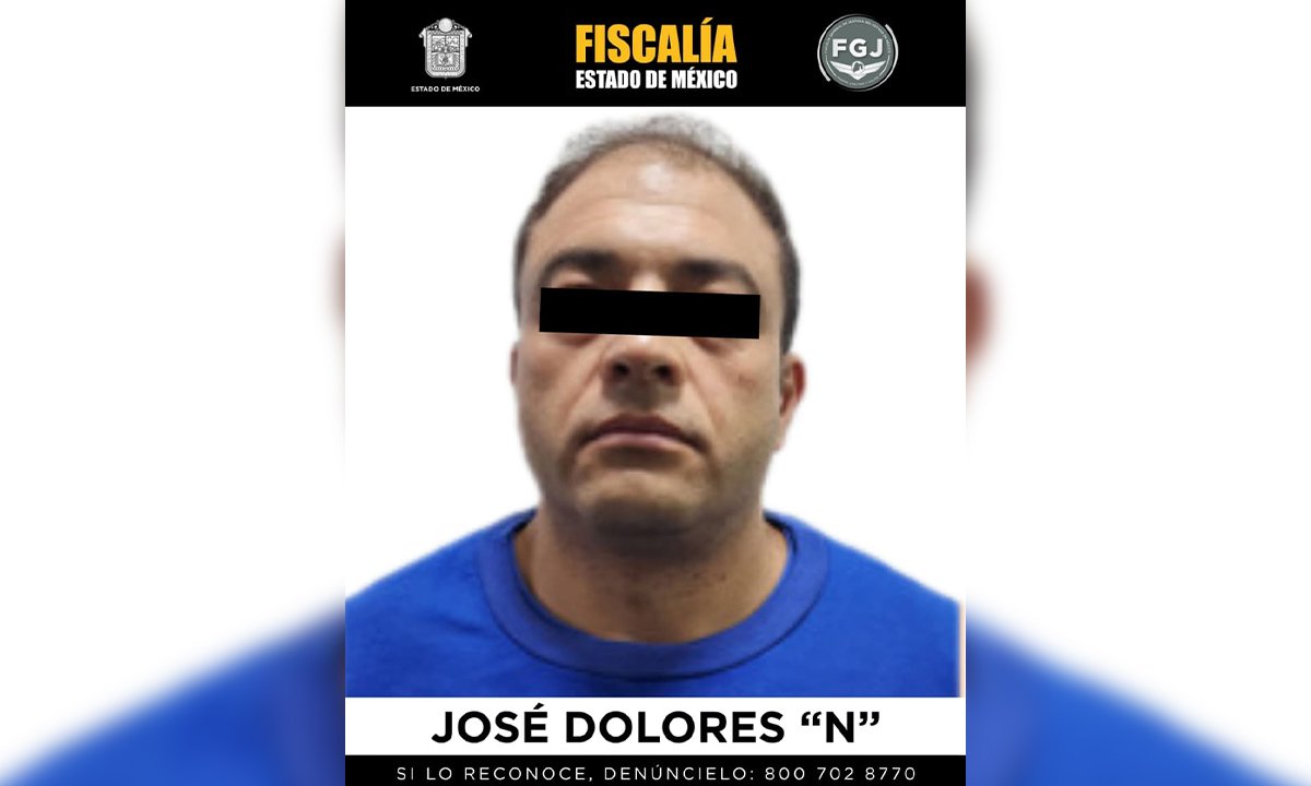 Detienen a José Dolores, presunto homicida ligado a la FM