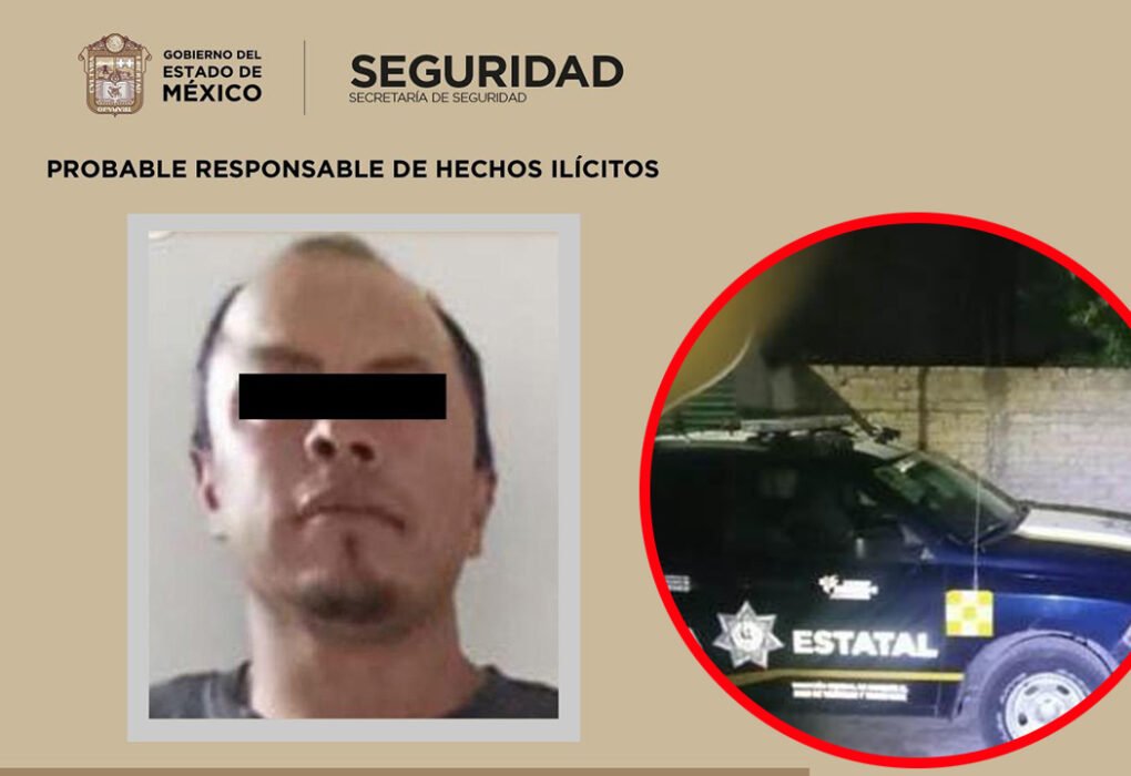 Detienen a hombre con motor robado de moto en Zinacantepec