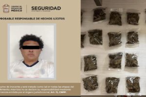 Detienen en Amanalco a hondureño por narcomenudeo