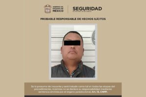 Detienen en Toluca a extorsionador de comerciantes