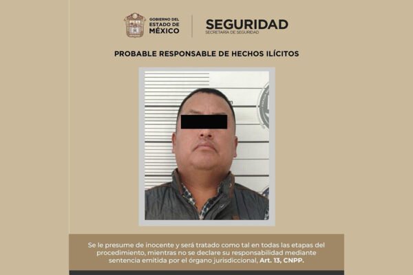 Detienen en Toluca a extorsionador de comerciantes