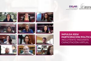 IEEM realiza capacitación virtual sobre participación incluyente