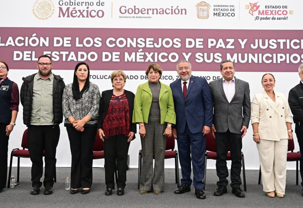 Instalan consejos de paz y justicia cívica en Edomex