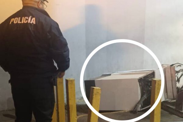 Intento de robo a cajero automático en Toluca es frustrado