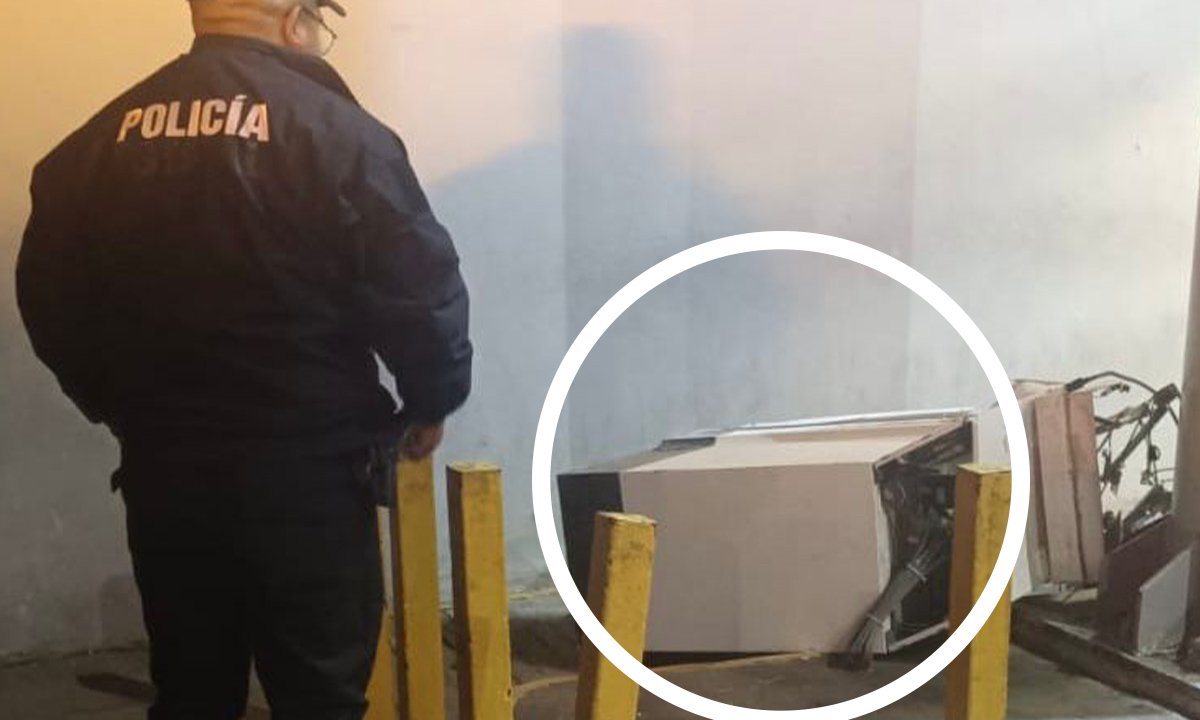 Intento de robo a cajero automático en Toluca es frustrado