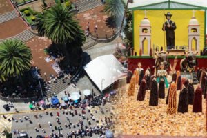 Metepec celebra el Paseo de la Agricultura con carros alegóricos