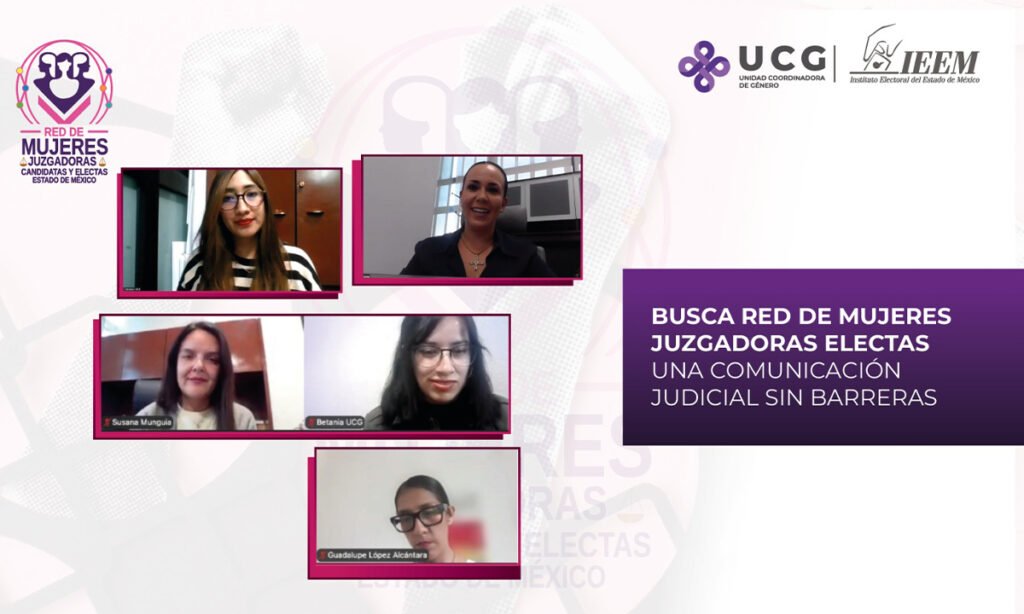 Mujeres juzgadoras refuerzan lenguaje incluyente en el IEEM