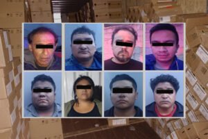 Nueve detenidos en Toluca tras operativo por robo de medicamentos