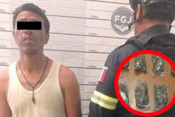 Operativo Argos en Tenancingo culmina con un detenido con droga