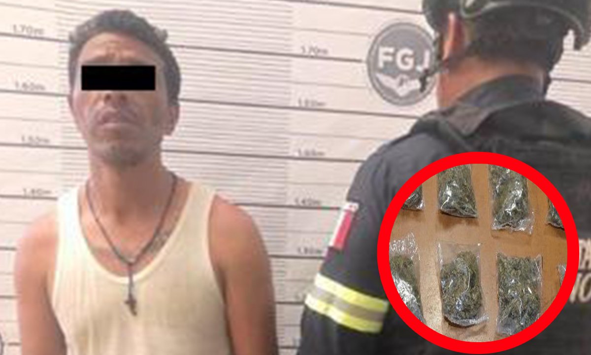 Operativo Argos en Tenancingo culmina con un detenido con droga