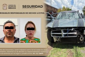 Operativo en Jilotepec culmina con dos detenidos y un arma