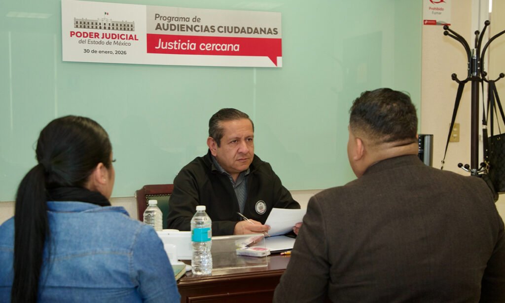 PJEdomex llevará Audiencias Ciudadanas al municipio de Chalco