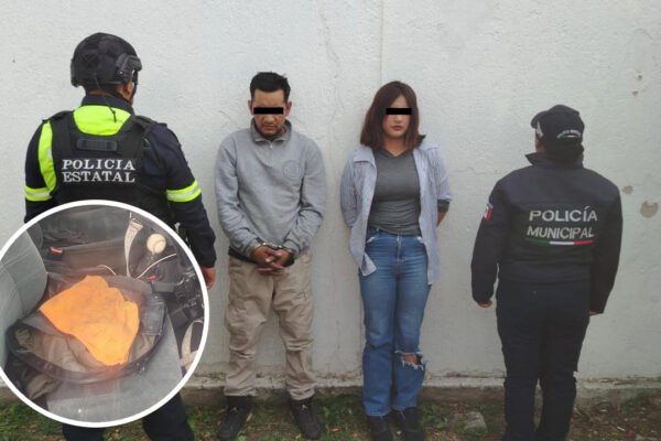 Pareja es arrestada con vehículos robados y arma en San José del Rincón