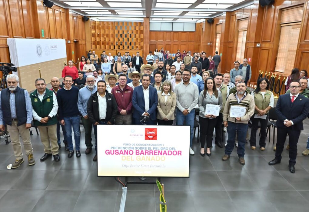 Plaga del gusano barrenador preocupa al sector agropecuario: Congreso Edomex