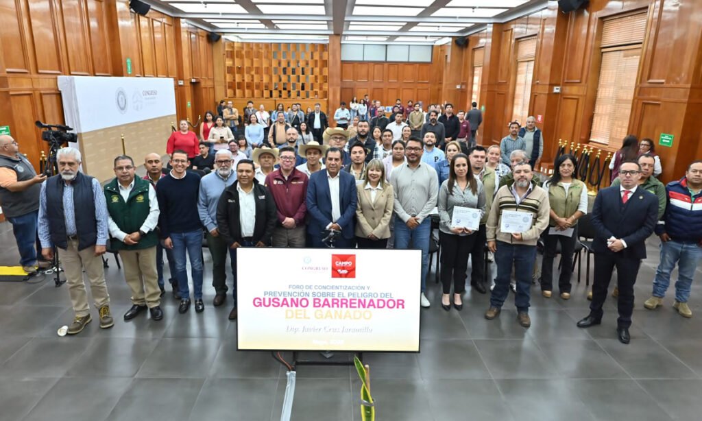 Plaga del gusano barrenador preocupa al sector agropecuario: Congreso Edomex