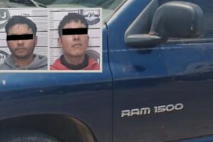 Policía detiene a dos hombres en Amanalco durante operativo Valle-Sur