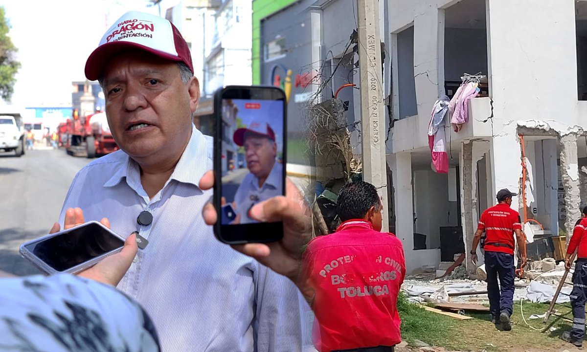 Prioridad de Ricardo Moreno es atender a lesionados tras explosión en Capultitlán