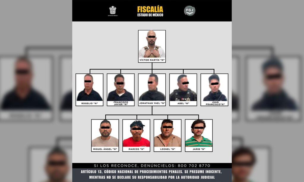 Procesan a excomisario de Jilotzingo y nueve personas por secuestro exprés