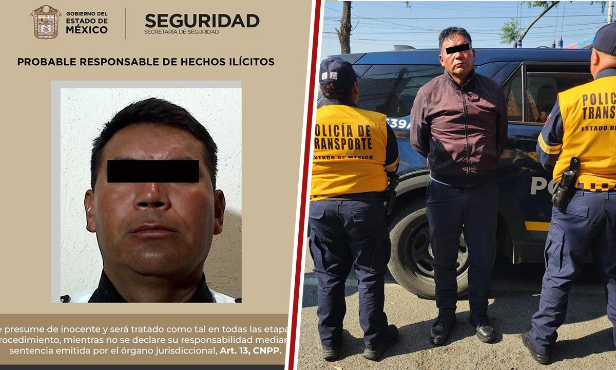 Retienen a policía de Toluca acusado de abuso sexual