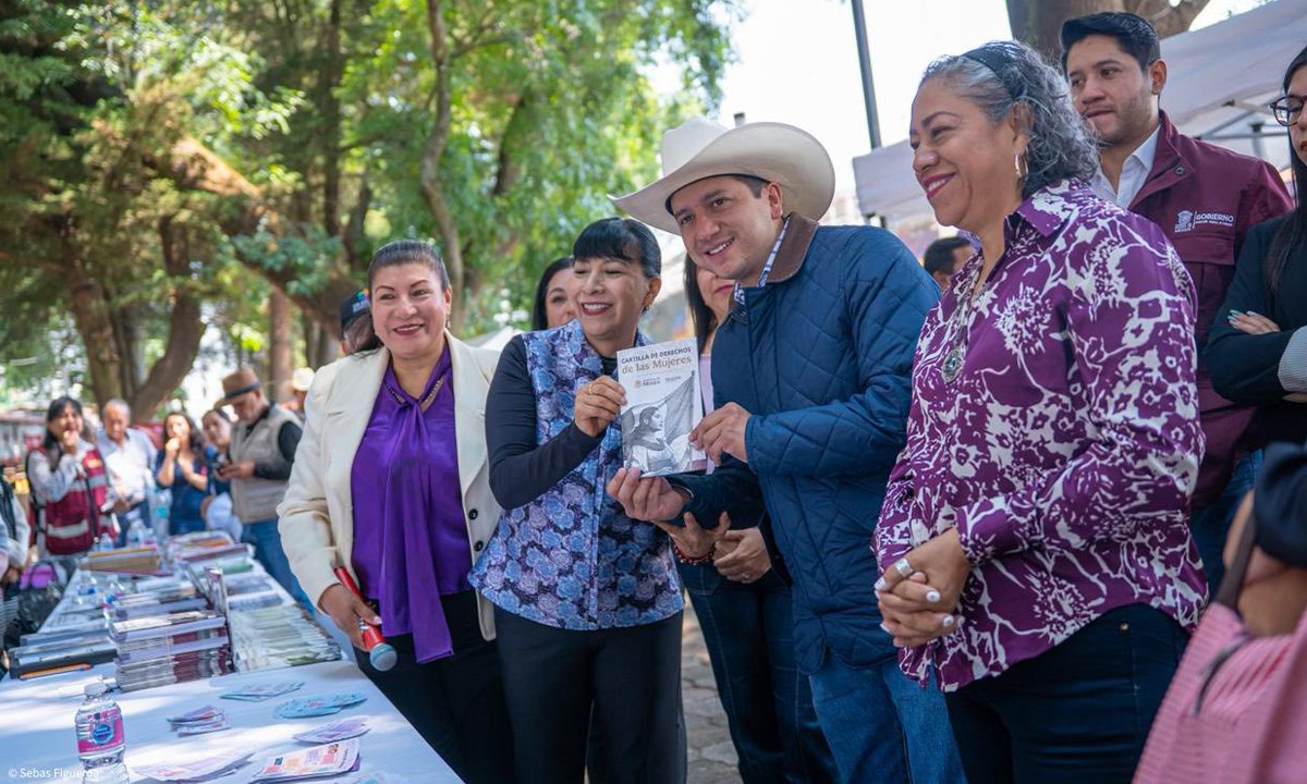 Rodolfo Noguez impulsa la igualdad sustantiva en Jilotepec con Jornada Violeta