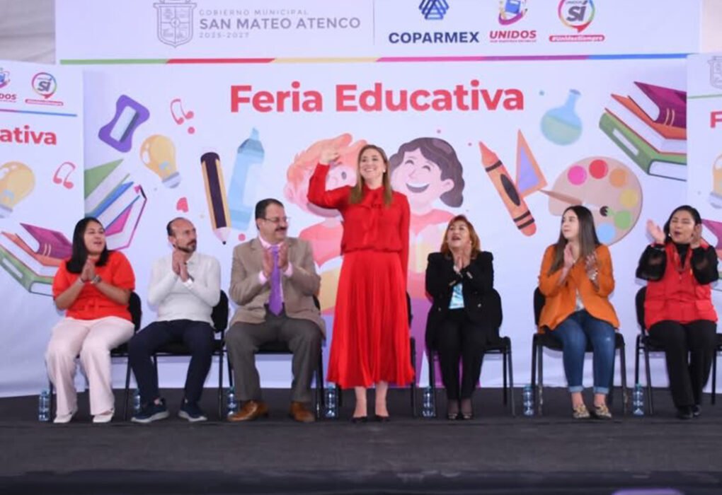 San Mateo Atenco inaugura la primera Feria Educativa COPARMEX