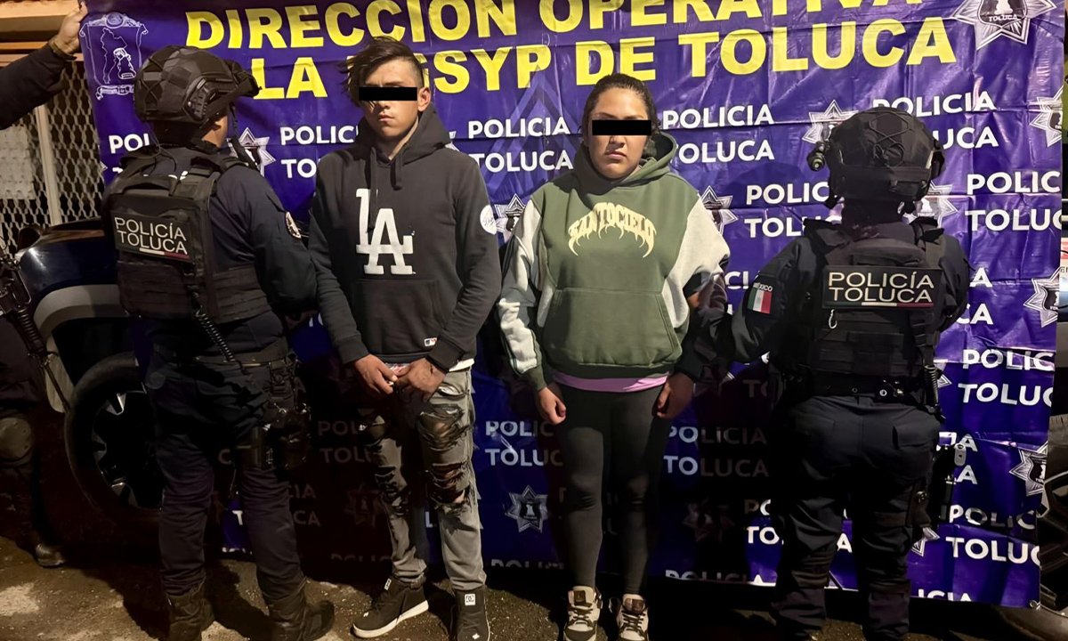 Seis detenidos en Toluca tras operativos con patrullas inteligentes