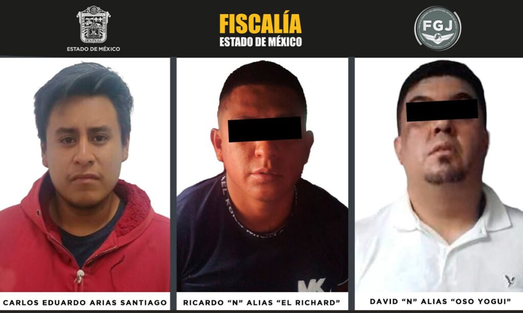 Tres detenidos por homicidio de funcionaria en Nezahualcóyotl