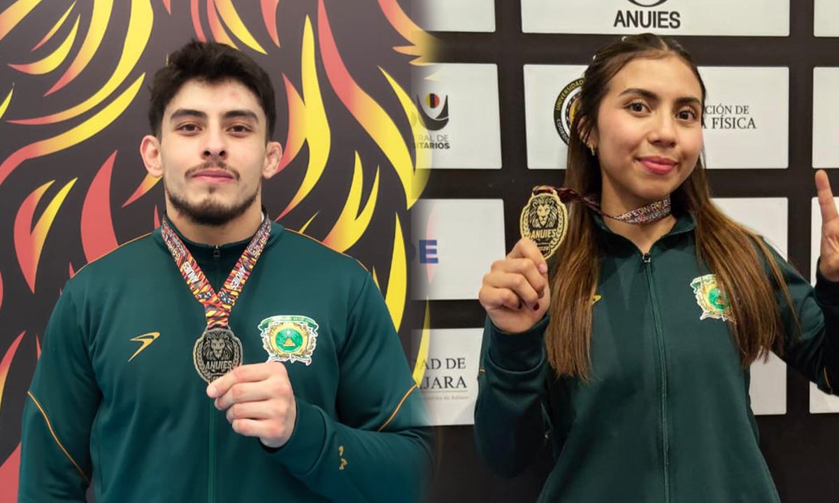 UAEMéx gana oro y plata en judo universitario ANUIES 2026