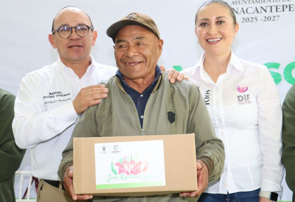 Zinacantepec inicia programa alimentario “Juntos, Repartiendo Logros”