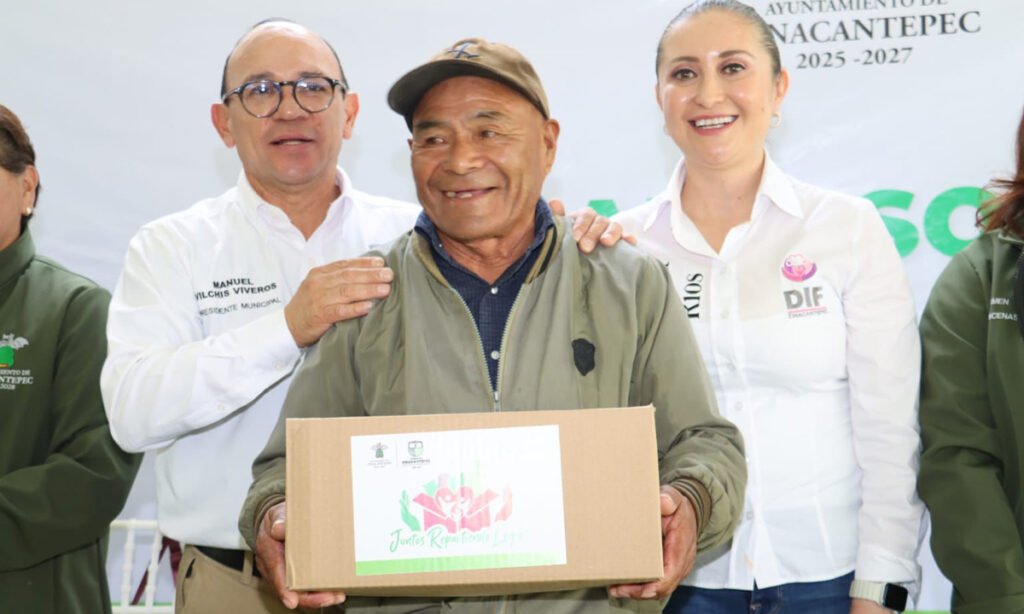 Zinacantepec inicia programa alimentario “Juntos, Repartiendo Logros”
