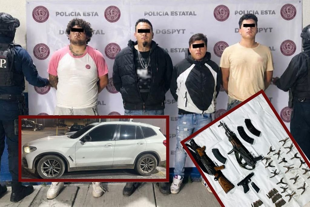 persecución y balacera