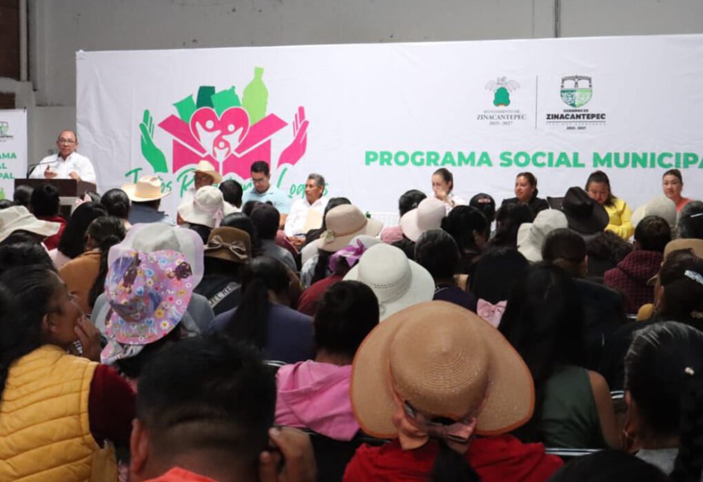 “Juntos, Repartiendo Logros” llega a más comunidades de Zinacantepec