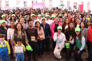 Alcalde Manuel Vilchis impulsa Feria Ambiental en Zinacantepec