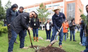 Alcalde Rodolfo Noguez lidera jornada ambiental en UMB